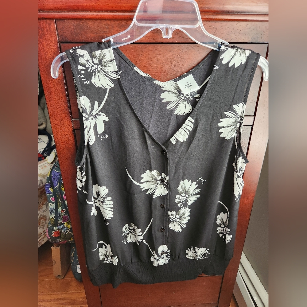 Cabi Flower Tank Top